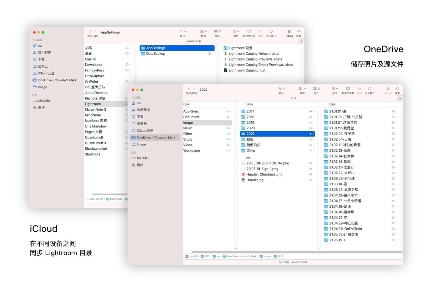 不同储存位置的作用