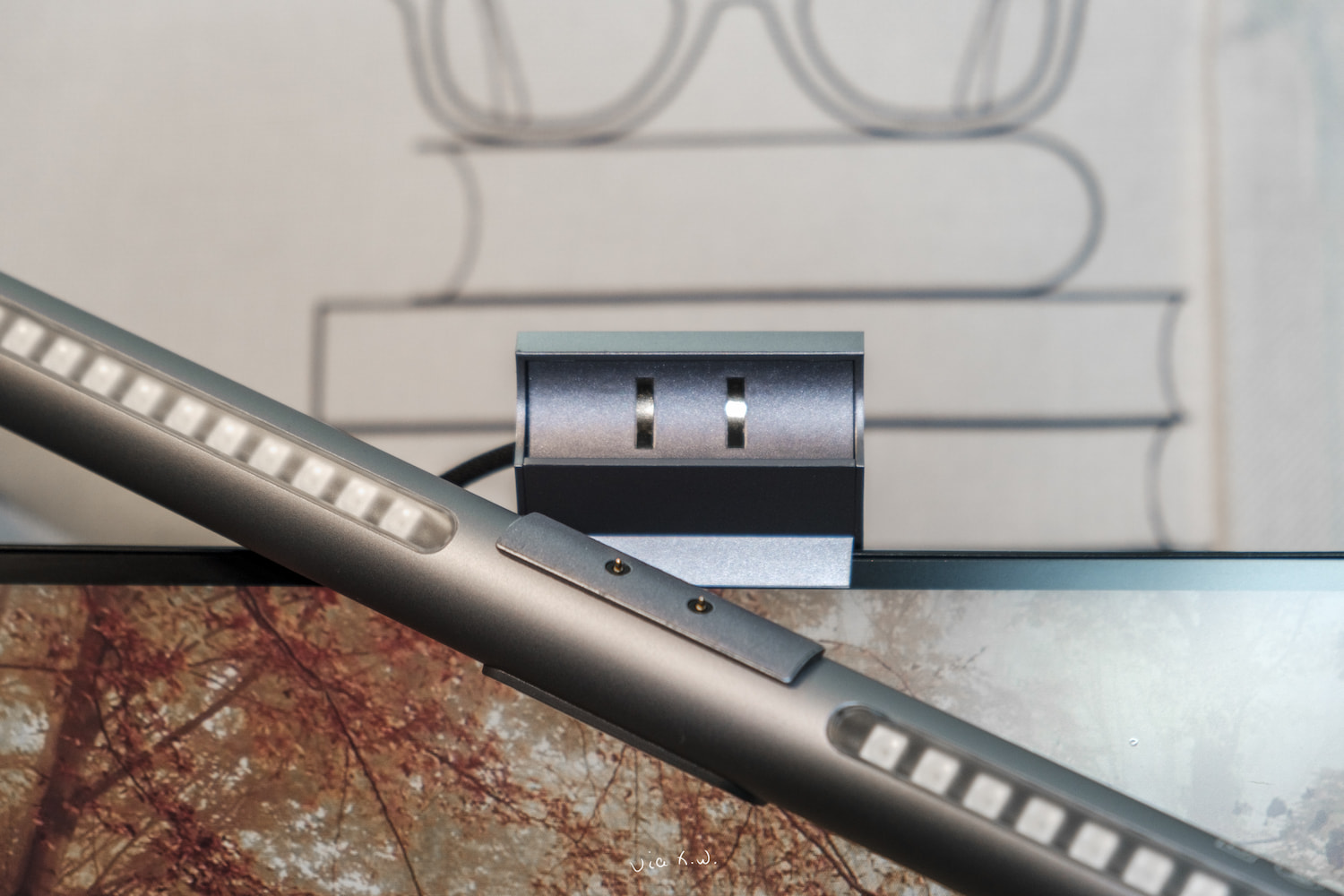 支架触点连接处