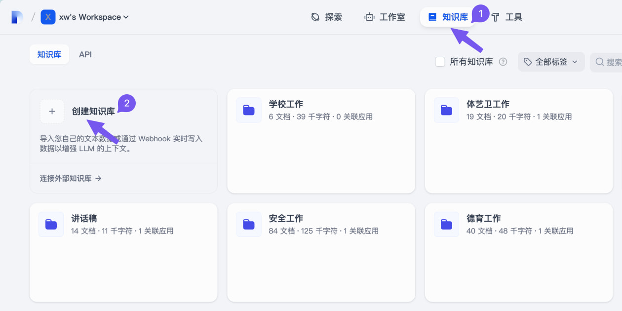 Dify：创建知识库